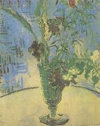 Vincent Van Gogh Still life:Glass with Wild Flowers (nn04) oil on canvas